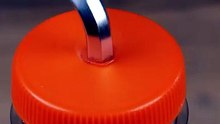 Turn an empty bottle into a handy nail container 🛠️