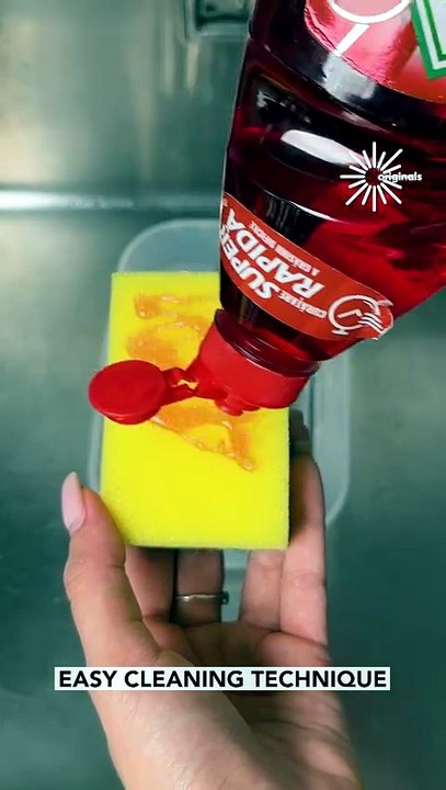 This cleaning hack saves so much time🧼🍴