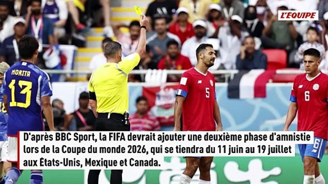 La FIFA va alléger la règle sur l'accumulation des cartons jaunes pour la Coupe du monde - Foot - Coupe du monde - FIFA