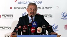 İçişleri Bakanı Çiftçi,  "Uyuşturucu ile Mücadelede Medyanın Rolü" paneline katıldı: