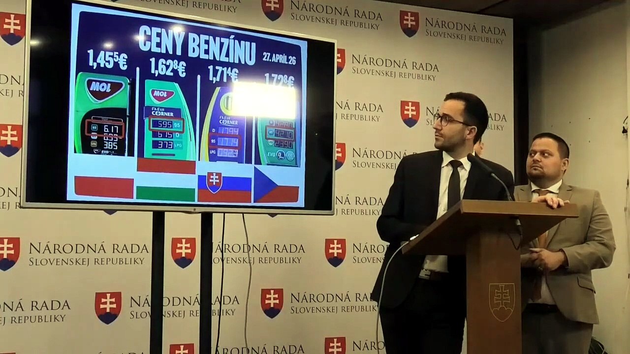 ZÁZNAM: TK hnutia Slovensko - Ruská ropa priniesla dražobu