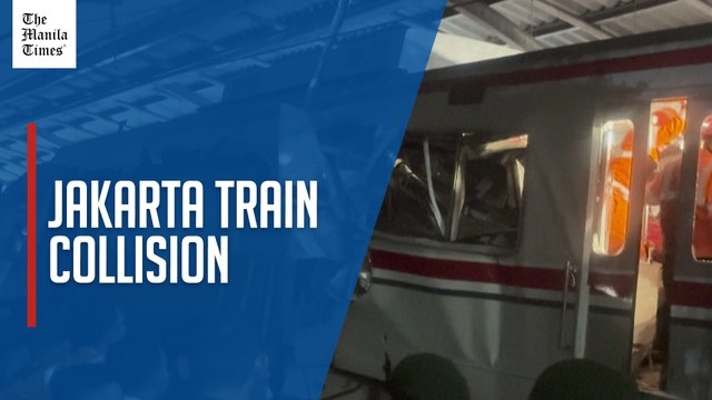 Trains collide near Jakarta, killing four, injuring dozens
