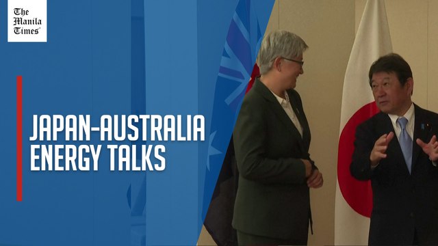 Japanese and Australian foreign ministers discuss energy supply chain in Tokyo
