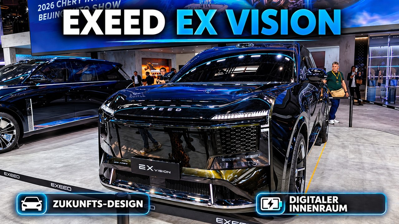 Exeed EX Vision Concept als Vision der SUV-Zukunft