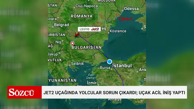 Antalya’dan kalkan Jet2 uçağında yolcular sorun çıkardı; uçak acil iniş yaptı