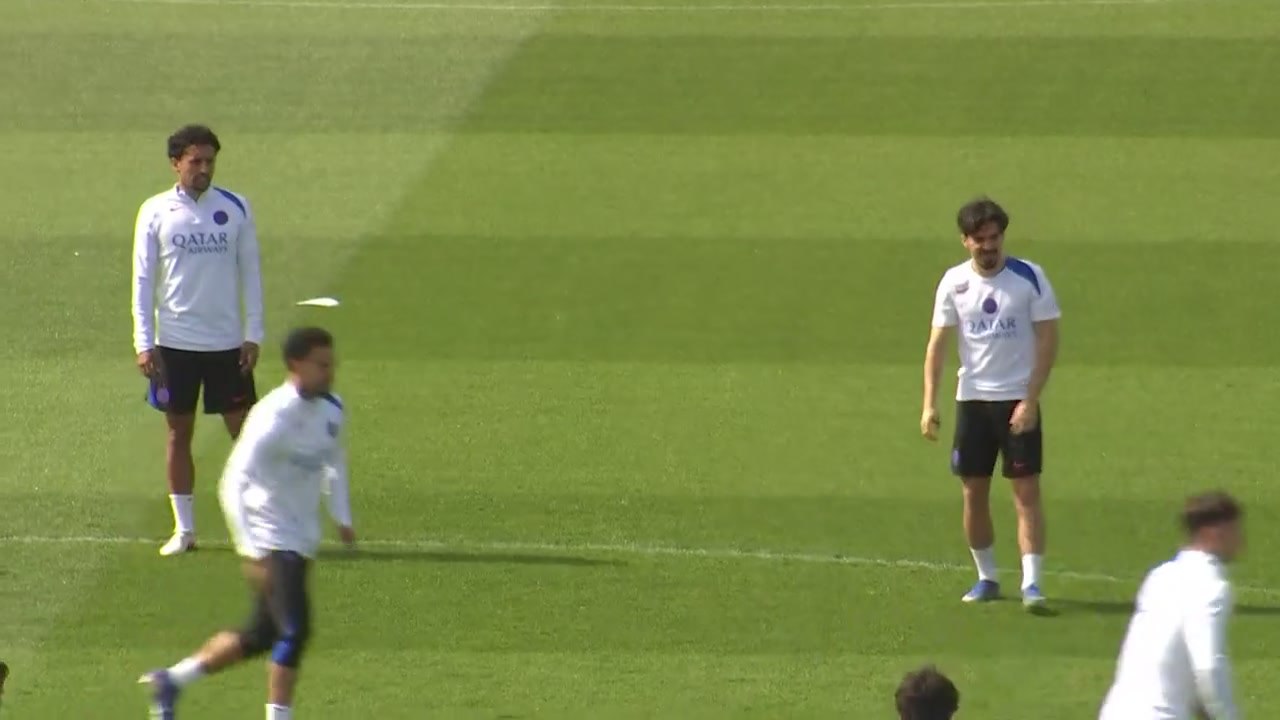 European Champions PSG prepare to head to Munich for semi final first leg