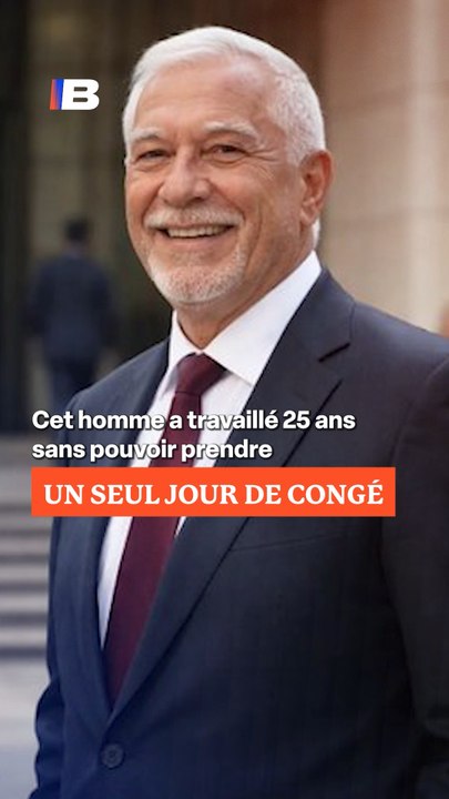 😨 25 ans sans un seul jour de congé ⁉️
