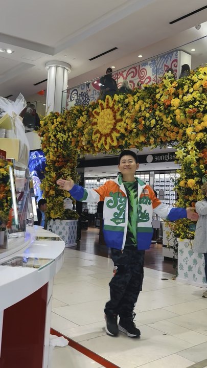 Nelson Wang visited Macy's Herald Square and The Shop Hudson on April 26, 2026.