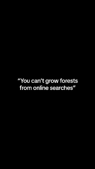 Ecosia's first forest 🌳