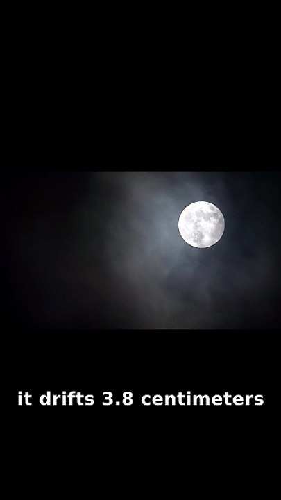 🌕 The Moon Is Ghosting Us (Slowly But Surely)