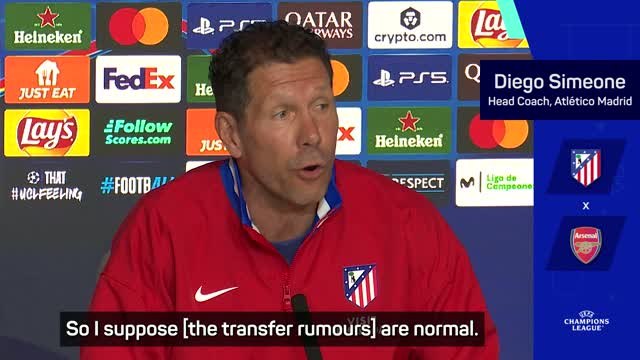 Simeone hails 'extraordinary' Alvarez amid Arsenal rumours