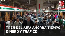 Muy solicitado el Tren Suburbano Felipe Ángeles durante sus primeras horas de operación