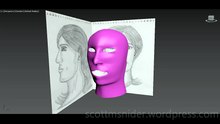 Ponikarovsky: 3DS MAX Practice Polygon Modeling Head Model Video #45 (04-28-2026)