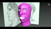Ponikarovsky: 3DS MAX Practice Polygon Modeling Head Model Video #46 (04-28-2026)