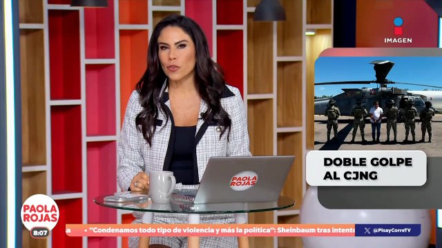 Marina detiene a posible sucesor de “El Mencho” en Nayarit | DPC con Paola Rojas