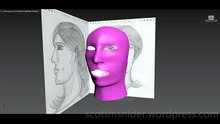Ponikarovsky: 3DS MAX Practice Polygon Modeling Head Model Video #54 (04-28-2026)