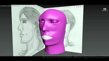 Ponikarovsky: 3DS MAX Practice Polygon Modeling Head Model Video #58 (04-28-2026)