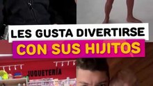 Famosos que les gusta divertirse con sus hijitos
