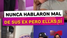 Estos famosos nunca hablaron mal de su ex a pesar de que ellas sí