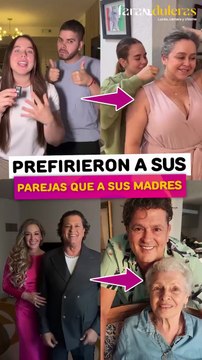 Famosos que prefirieron a sus parejas que a sus mamas