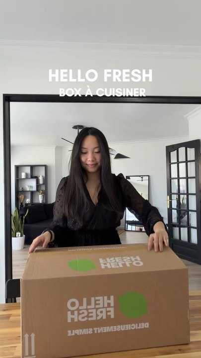 Box repas Hello Fresh 🤍