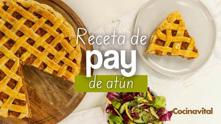 Cómo hacer pay de atún casero con hojaldre