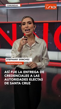#Comunidad l Este martes, el Tribunal Departamental Electoral, entregó las credenciales a las autoridades electas de Santa Cruz.