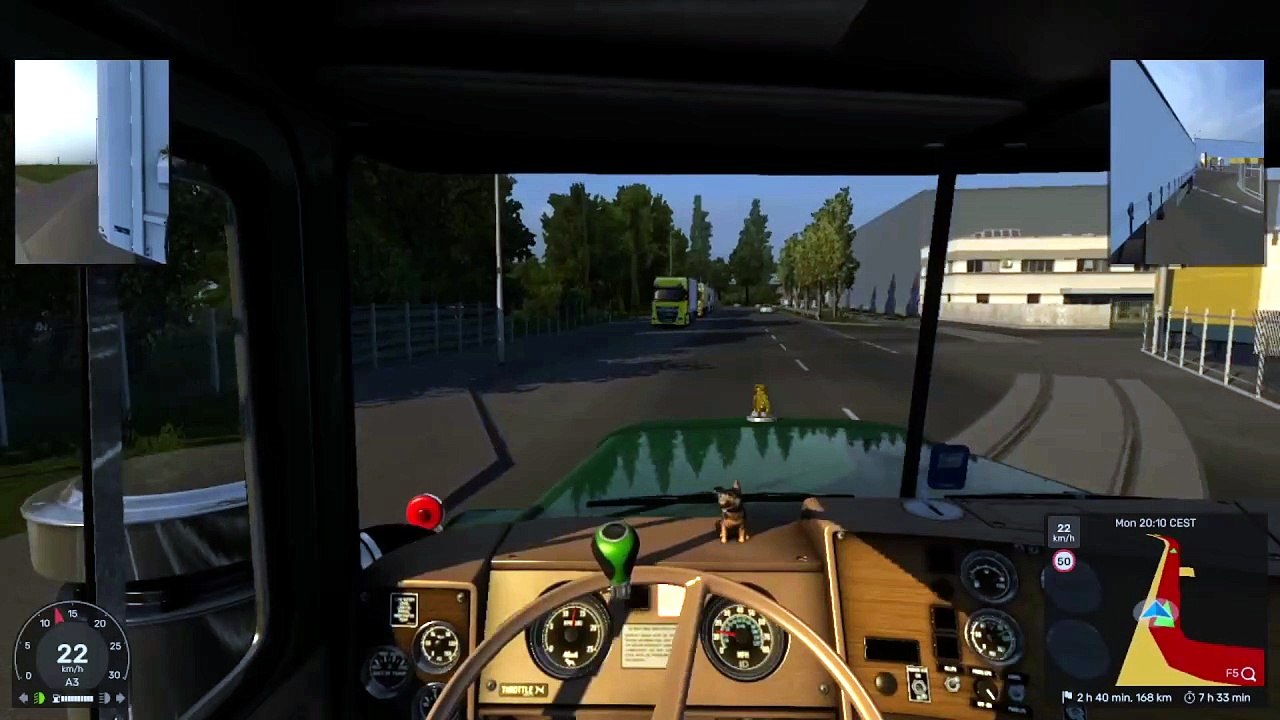 🌞Driving from Duisburg, Germany to Liege,Belgium in ets2 🚚🚛