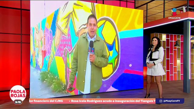Tlalpan se pinta de Mundial con murales urbanos | DPC con Paola Rojas