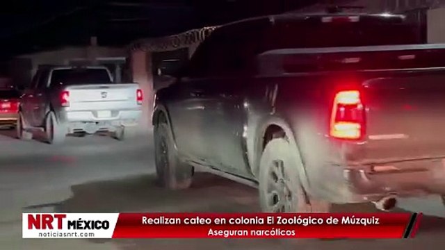 Se mantienen cateos en la Región Carbonífera contra narcomenudeo