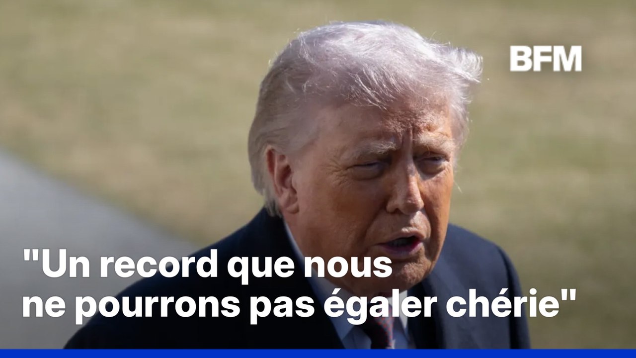 "C'est un record que nous ne pourrons pas égaler chérie": Donald Trump plaisante sur sa différence d’âge avec sa femme