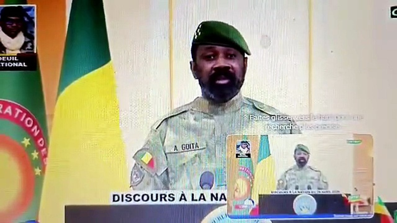 Mali : « Le plan funeste de l’ennemi a été détruit », selon Assimi Goïta