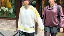 West Col with Luisa Castro shopping in Paris