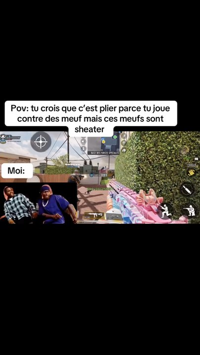 Attention aux girls elle sont sheater #girl #codm #codmobile #gaming #viral