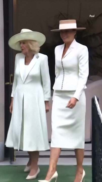 Melania Trump and Queen Camilla Share Rare One-on-One Outing During State Visit