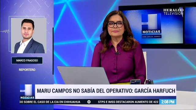 ¡Desconocía de la CIA! Maru Campos asegura que no conocía la presencia de agentes de EU en Chihuahua