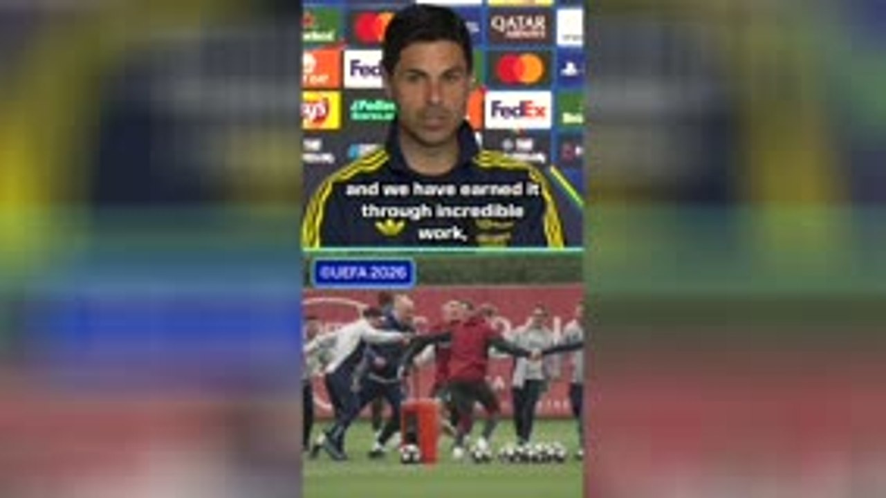 Arteta demands Arsenal make a statement in the Champions League