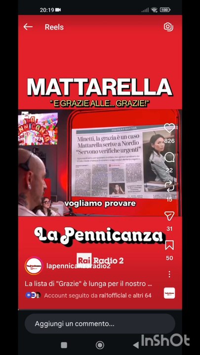 la pennicanza con Fiorello e bigio