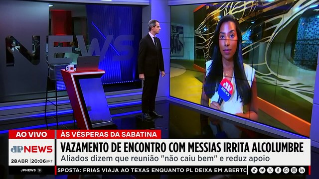Vazamento de encontro com Jorge Messias gera irritação em Davi Alcolumbre