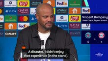 Kompany's 'disaster' experience in the stands for Bayern's nine-goal thriller