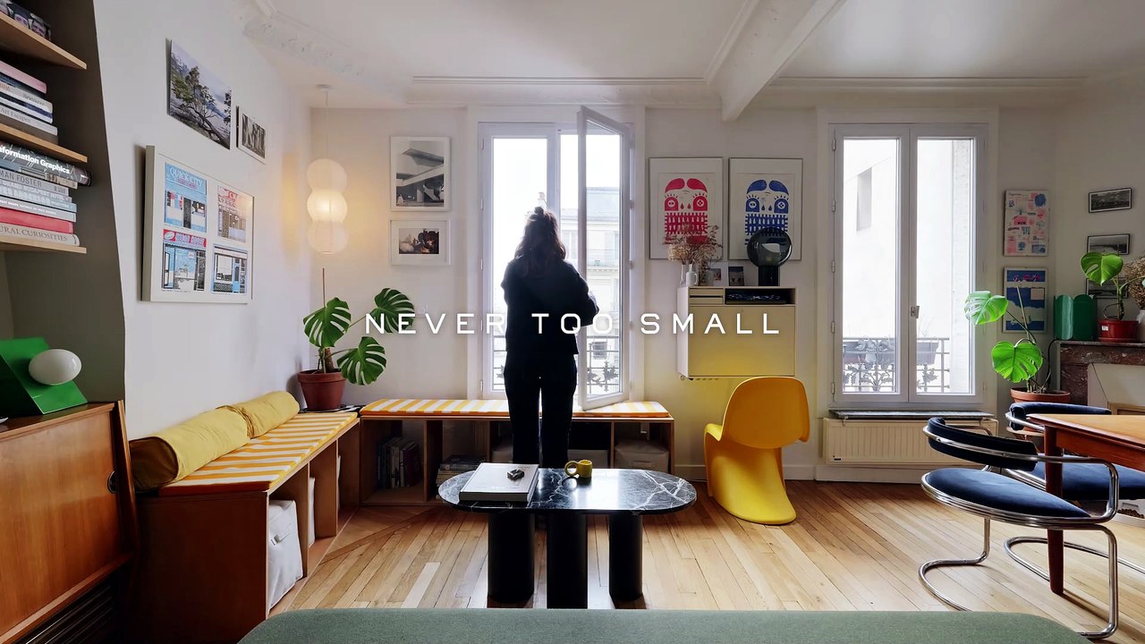 Architect’s Own DIY Compact Paris Apartment, 39sqm/420sqft