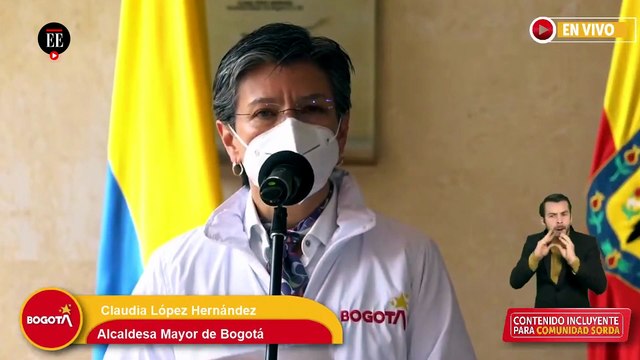 Paro Nacional 20J: Claudia López instala centro para cuidar a los manifestantes retenidos