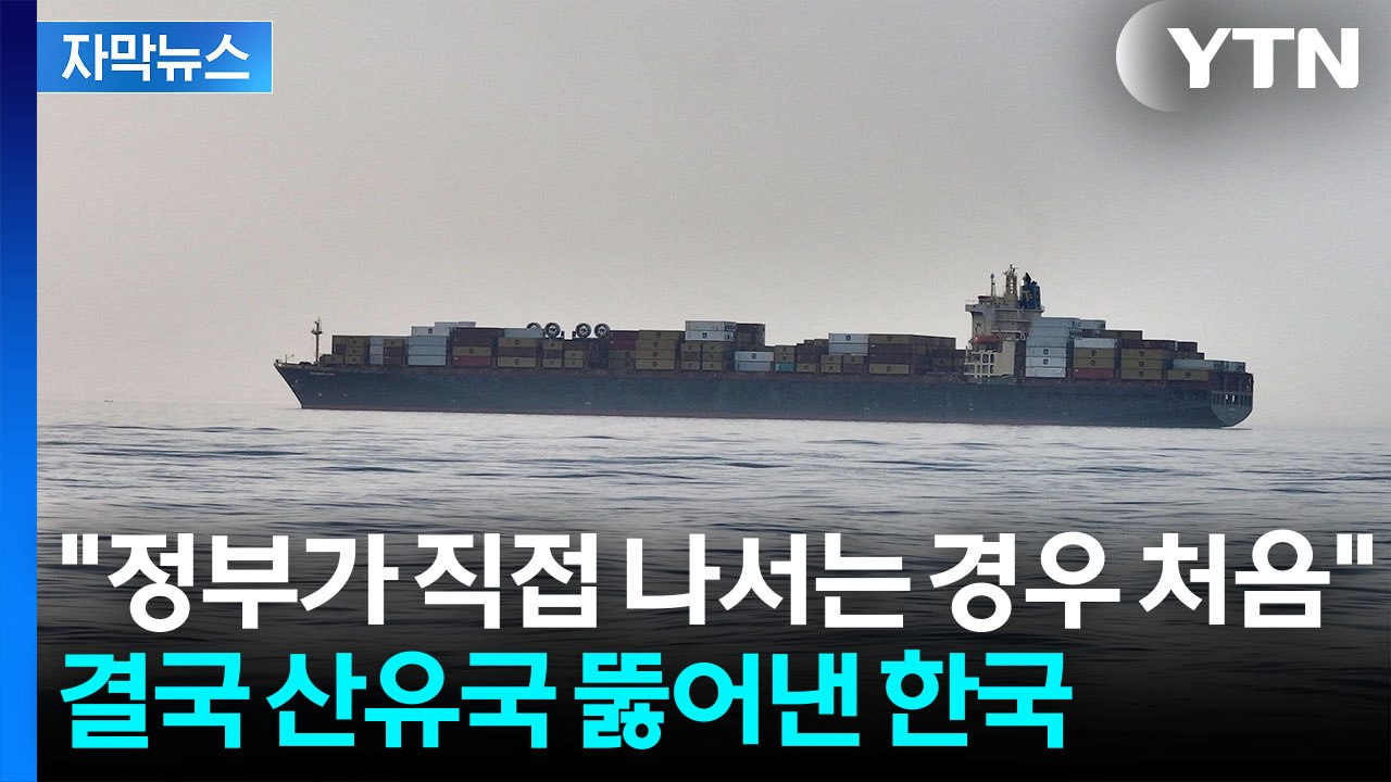 [자막뉴스] 호르무즈 돌파구 찾는 한국...'전쟁 당사국' 이란 향해서도 총력전 / YTN