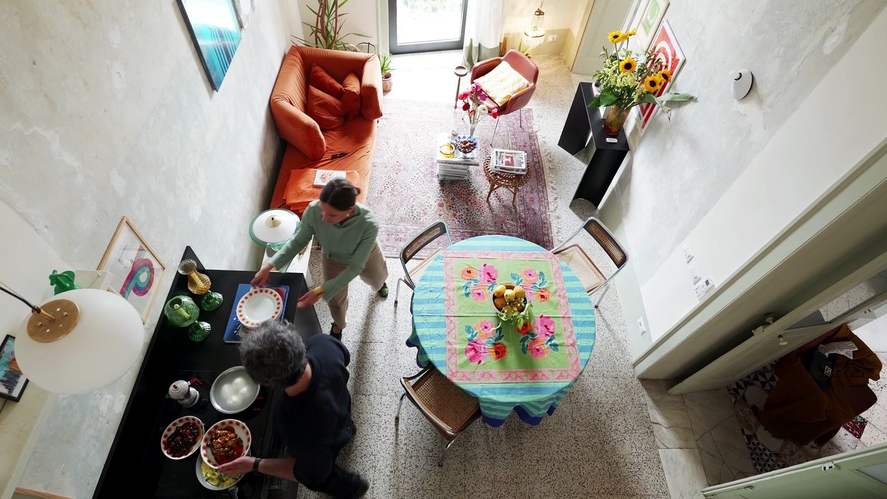 Architect Couple Revives Small Abandoned Naples Apartment, 58sqm/642sqft