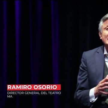 Ramiro Osorio invita a los suscriptores a disfrutar de los espectáculos del teatro Mayor