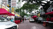 POV City Walk in Downtown Kuala Lumpur | Vibrant Bustling Streets of Malaysia