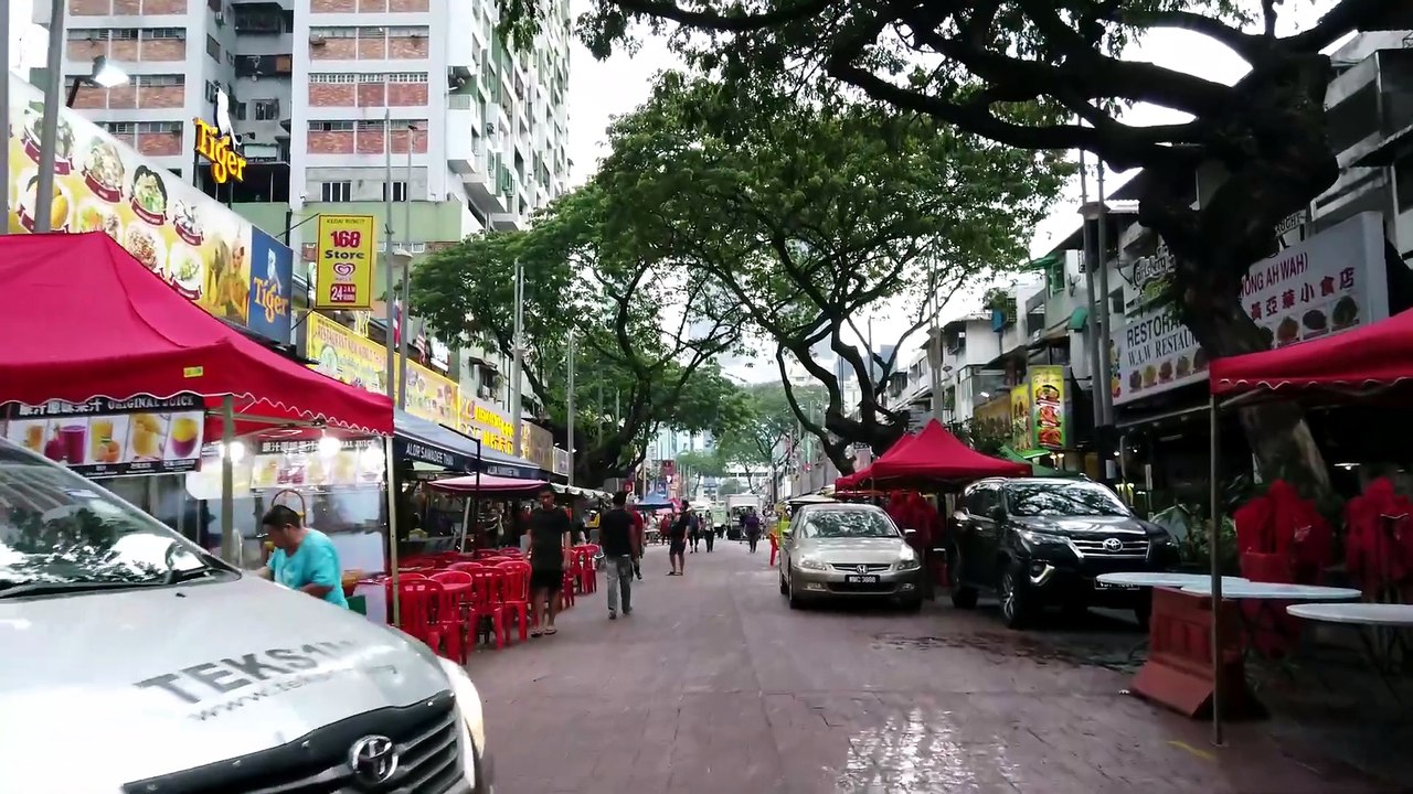 POV City Walk in Downtown Kuala Lumpur | Vibran...