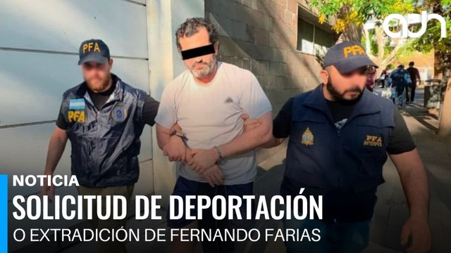 México solicitó a Argentina la deportación de Fernando Farias Laguna
