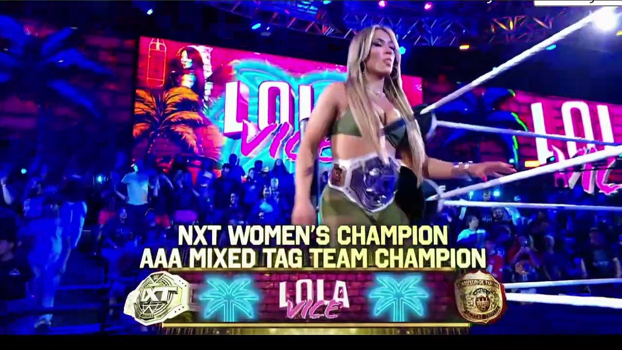 NXT 29/04/2026 - Mr. Iguana hỗ trợ cho Lola Vice | Lexy DMDV