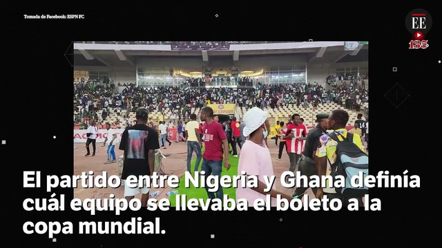 Eliminatorias Catar 2022: hinchas de Nigeria invaden cancha tras ser eliminados